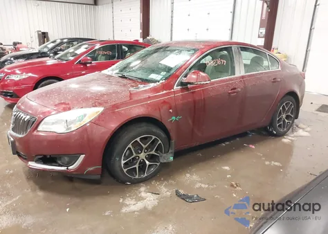 2017 Buick Regal Turbo Sport Touring из США, поврежденный, VIN 2G4GL5EX2H9115513